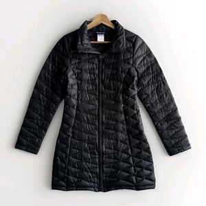 Patagonia Fiona Parka Puffer Womens Small Full Zip Black Goosedown Jacket Winter